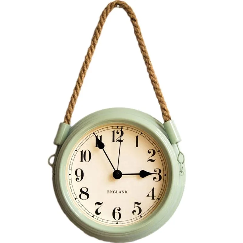 Wandklok – vintage groen Wandklok – vintage groen