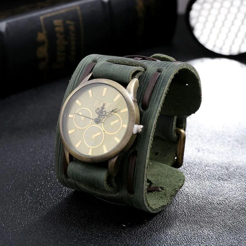 Aanzicht 5 — Steampunk polshorloge