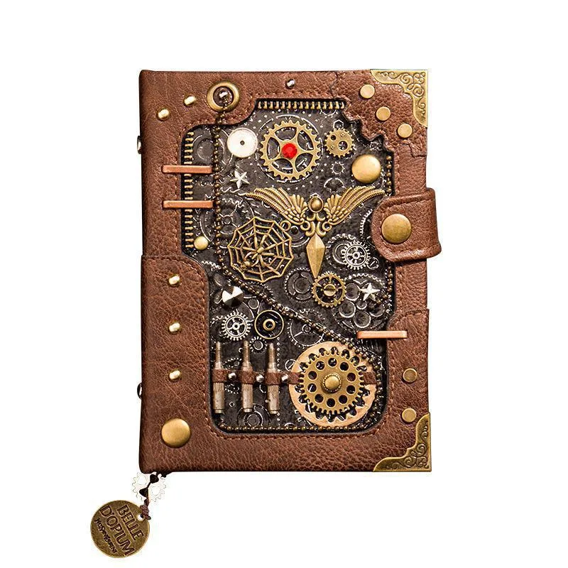 Steampunk notitieboek – van PU