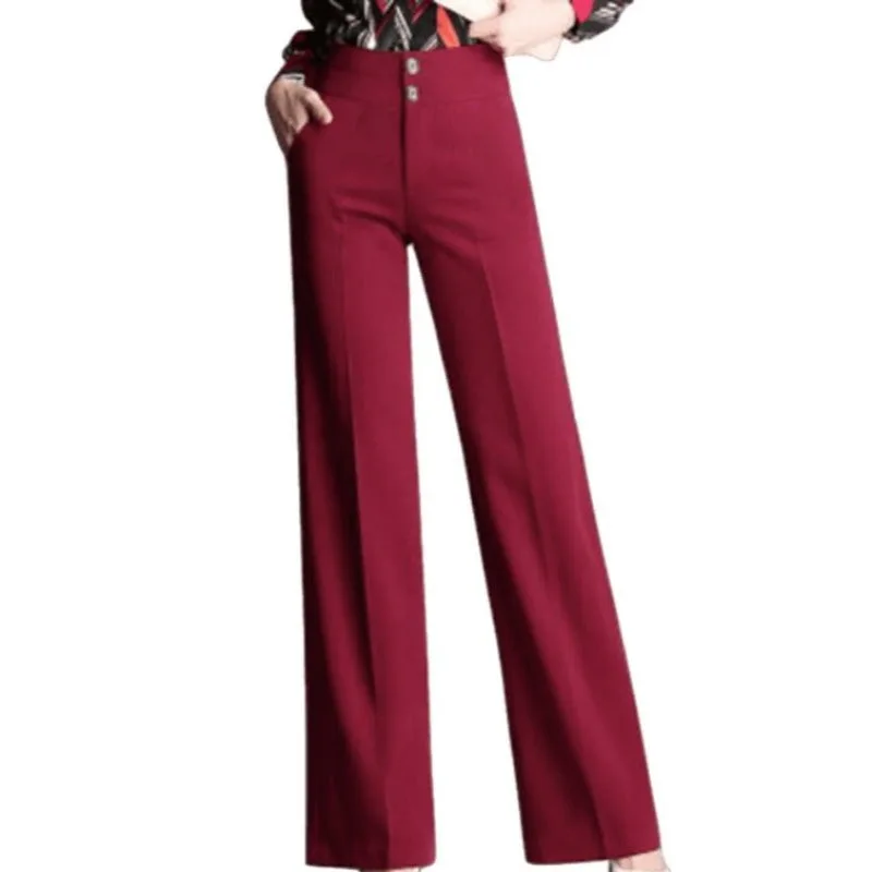 Aanzicht 5 — Broek voor dames – vintage hoge tailleband