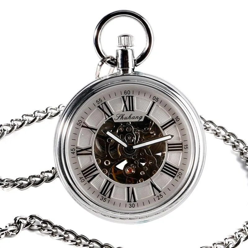 Aanzicht 3 — Zakhorloge voor heren – antieke uitstraling – model 2