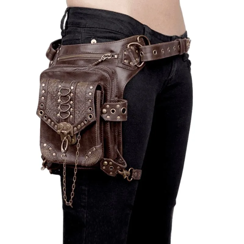 Aanzicht 10 — Steampunk beentas