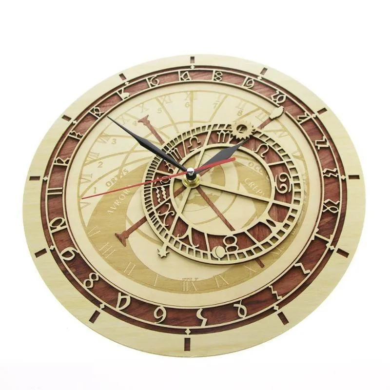 Aanzicht 6 — Steampunk horloge – astronomisch