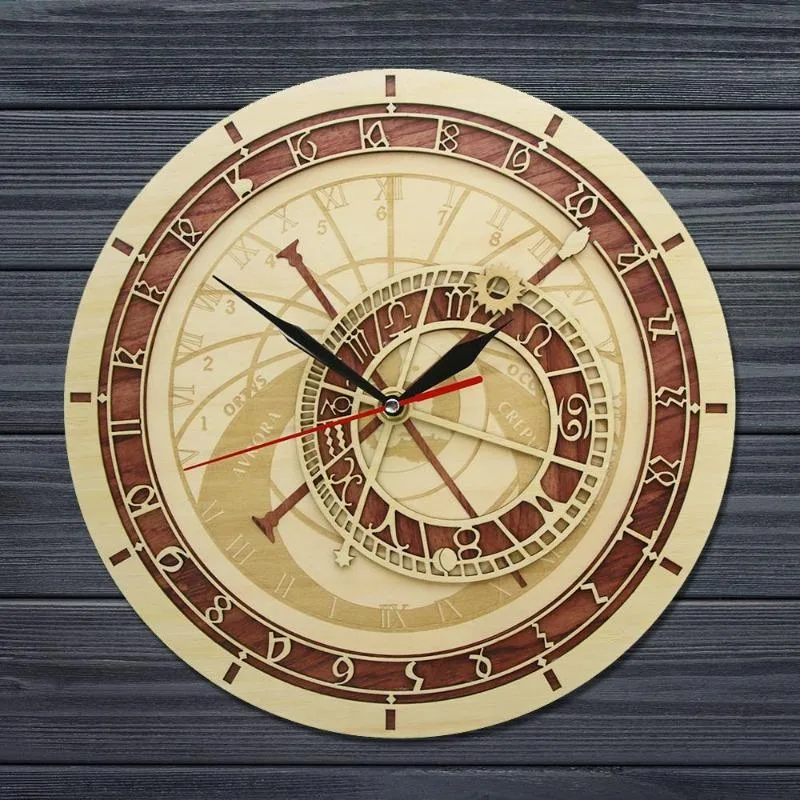 Aanzicht 3 — Steampunk horloge – astronomisch