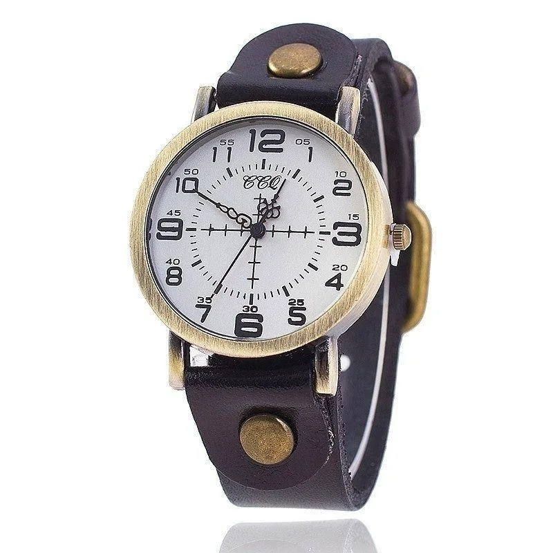 Aanzicht 4 — Steampunk polshorloge voor dames