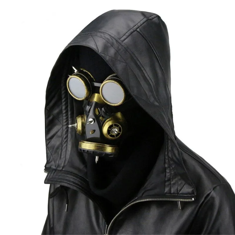 Aanzicht 3 — Gasmasker als kostuumaccessoire – futuristisch cosplay