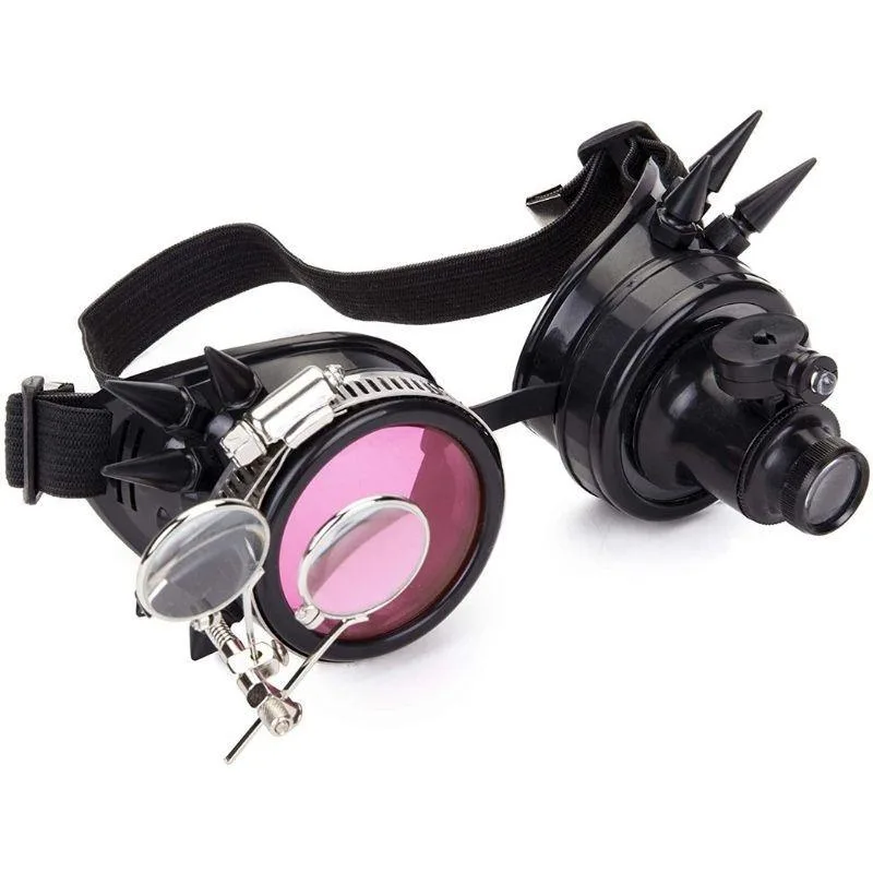 Aanzicht 3 — Steampunk bril
