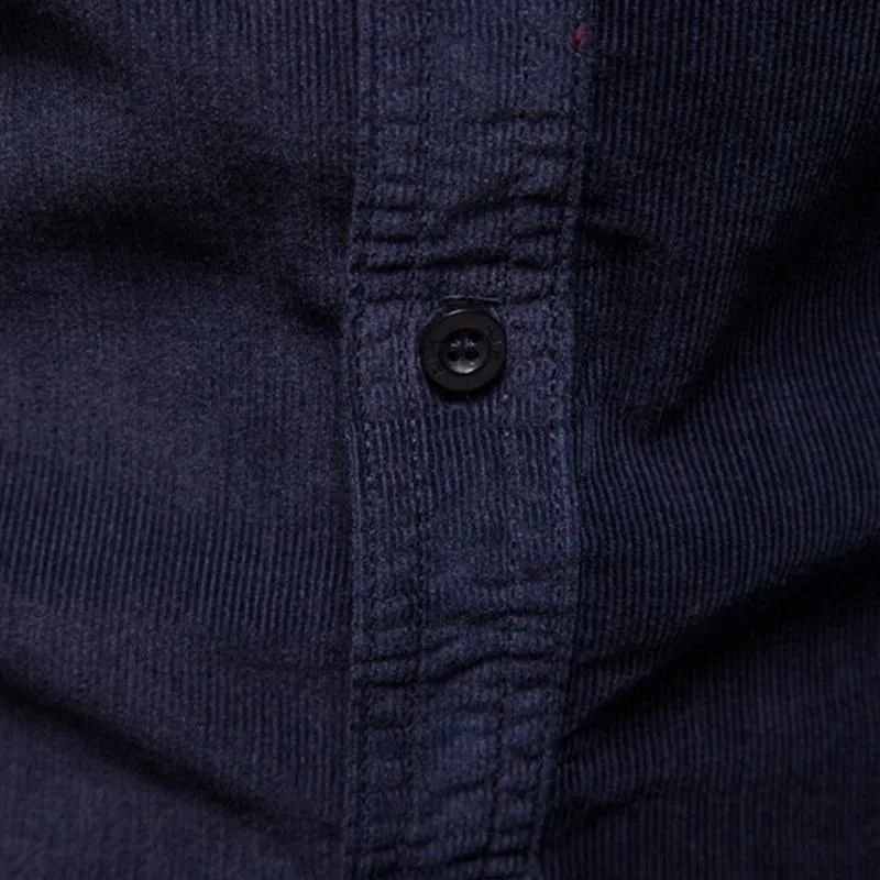 Aanzicht 5 — Overhemd voor heren – corduroy