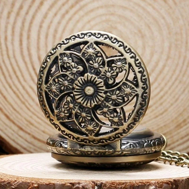 Aanzicht 4 — Zakhorloge voor dames – klein antieke uitstraling