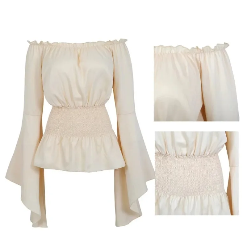 Aanzicht 6 — Blouse voor dames – renaissance