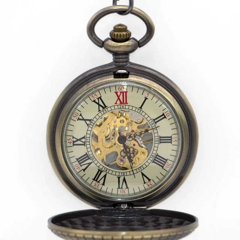 Aanzicht 4 — Steampunk zakhorloge