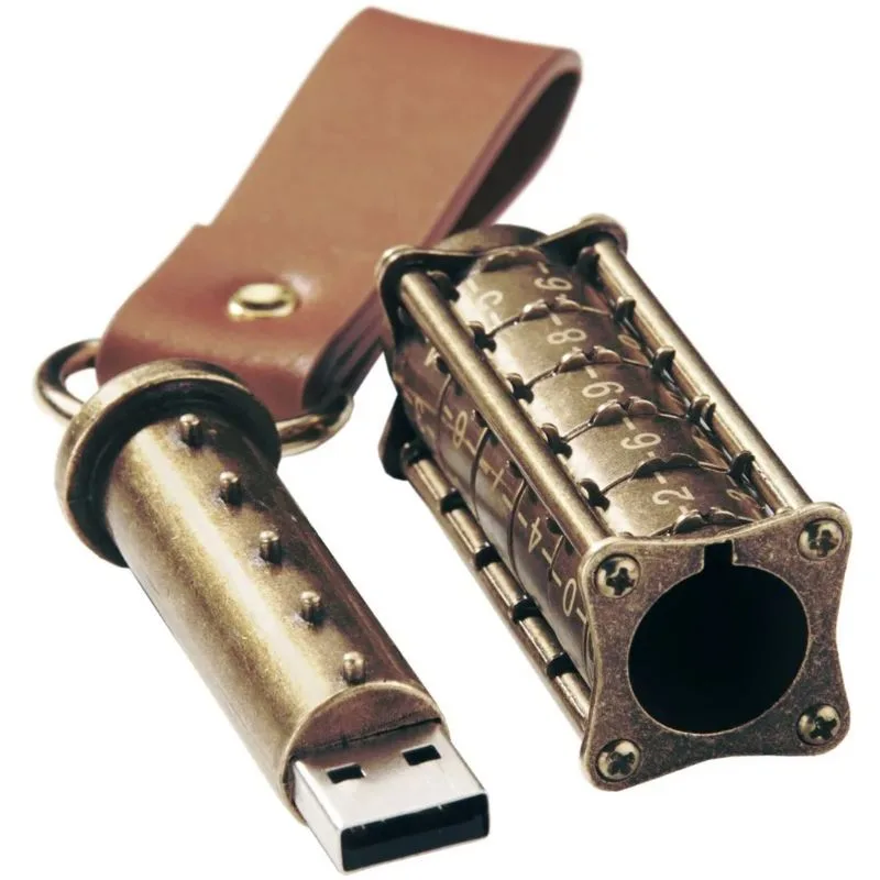 Aanzicht 4 — Steampunk USB Stick
