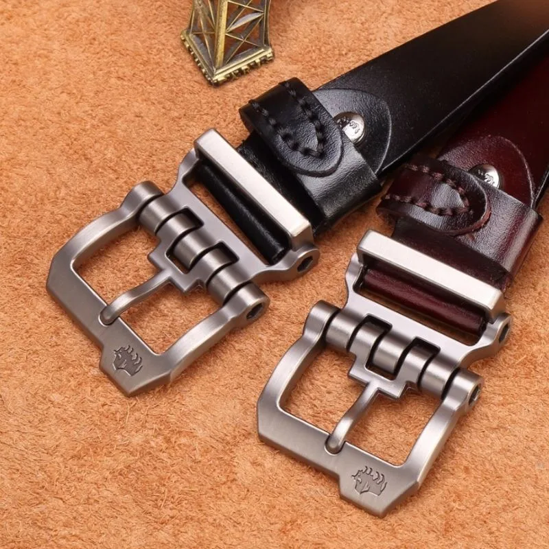 Aanzicht 6 — Steampunk riem voor heren – leer