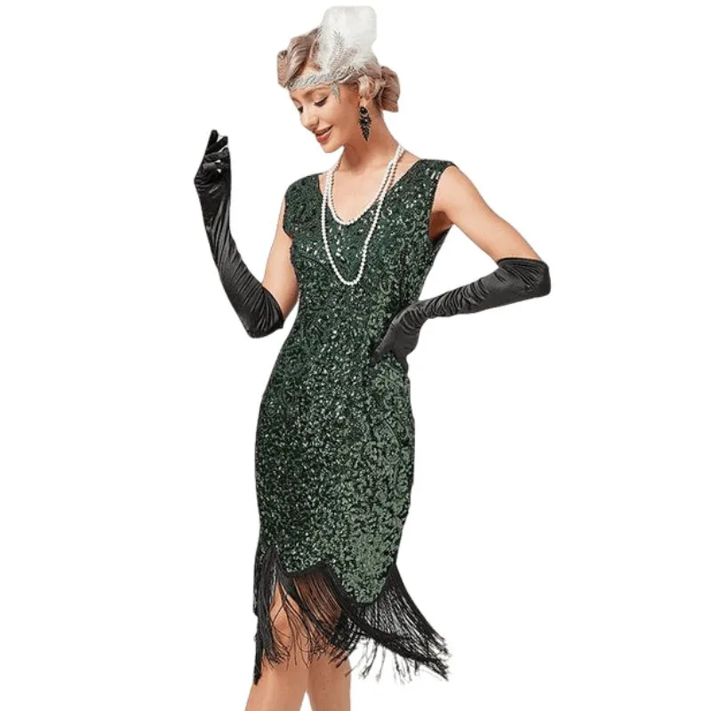 Aanzicht 3 — Steampunk jurk – Cabaret chic