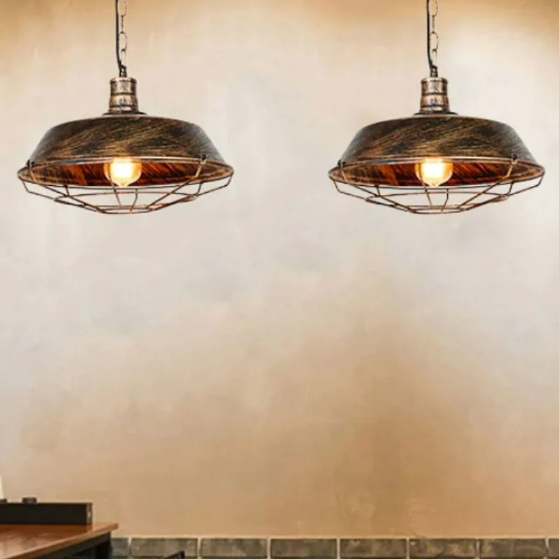 Aanzicht 3 — Hanglamp – stijl industrieel