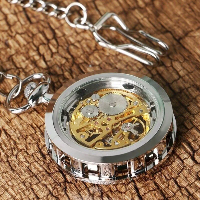 Aanzicht 3 — Zakhorloge – met zichtbaar uurwerk