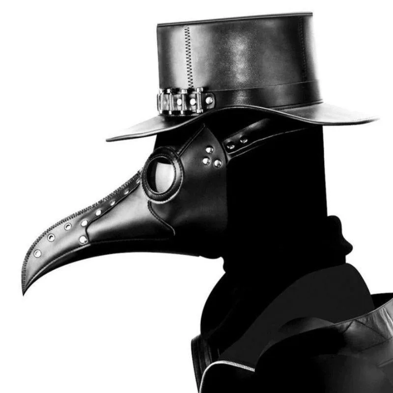 Aanzicht 3 — Steampunk masker – pestdokter stijl