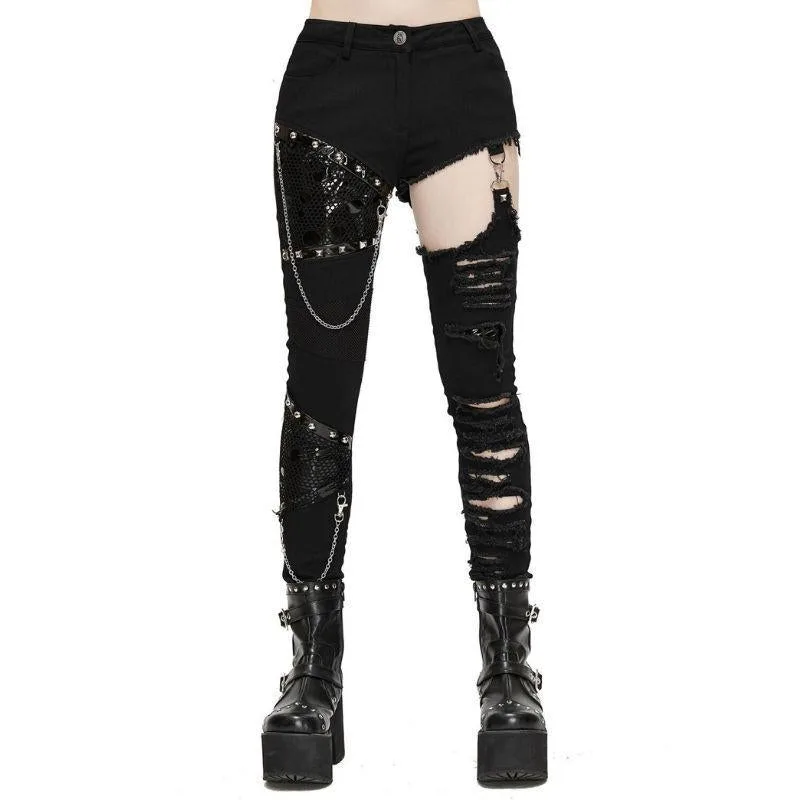 Jeans voor dames – punk