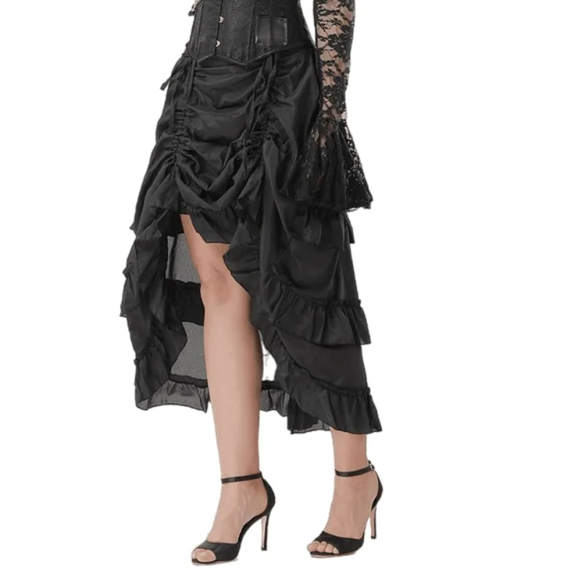 Aanzicht 3 — Steampunk rok – piratenstijl