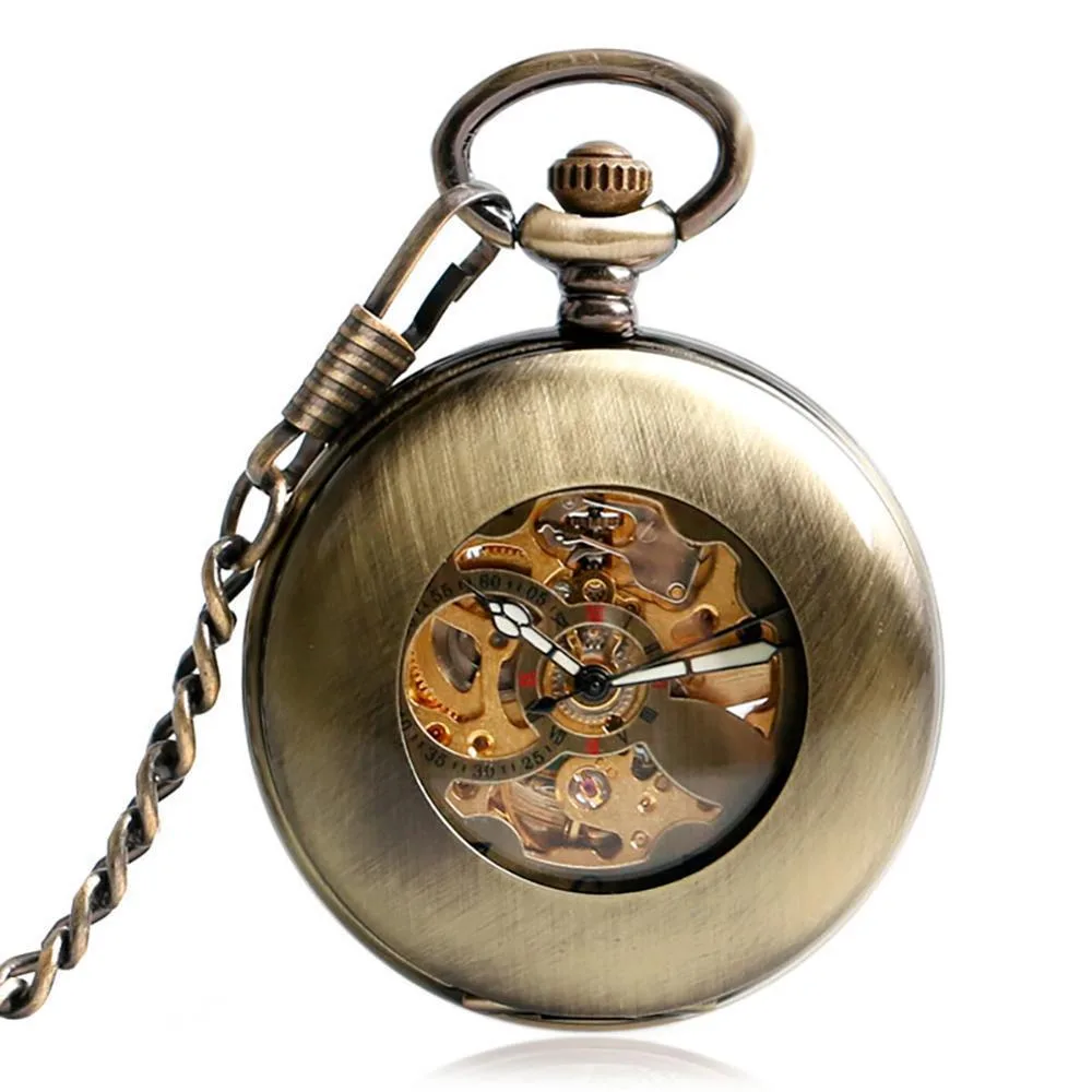 Steampunk zakhorloge – (doos)