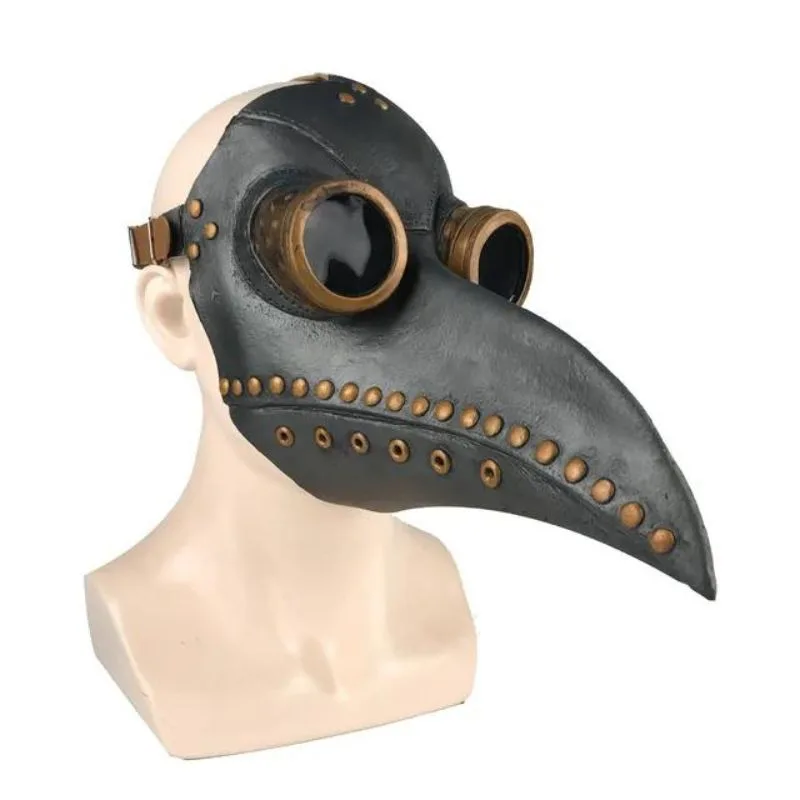 Aanzicht 4 — Pestdoktermasker