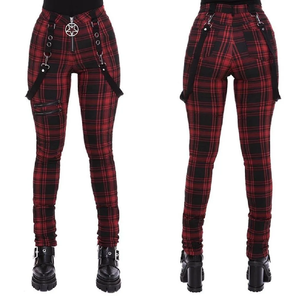 Steampunk broek – ruitpatroon