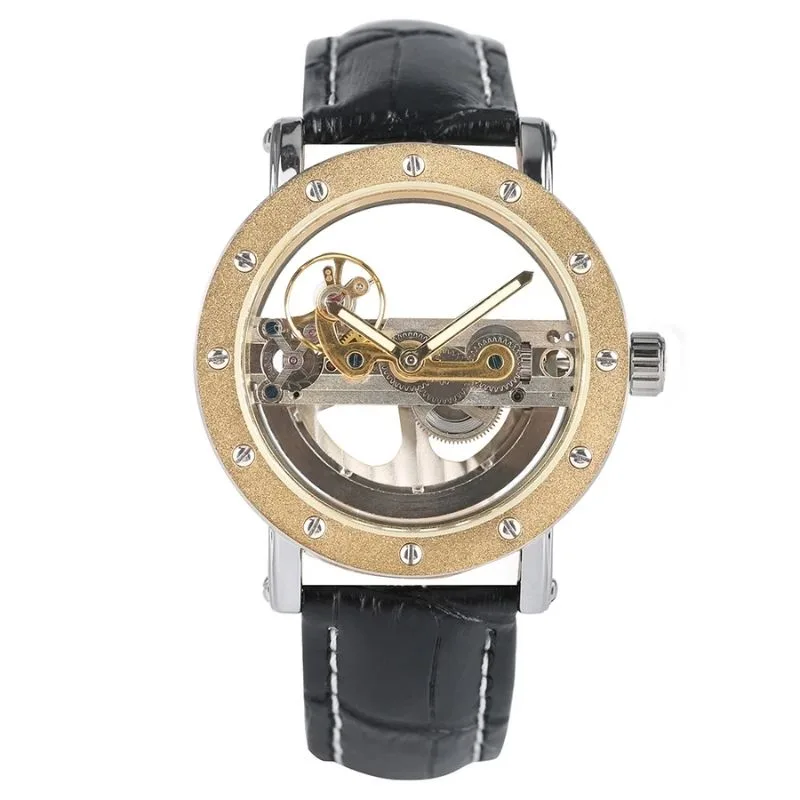 Aanzicht 6 — Skeleton horloge voor heren – transparant