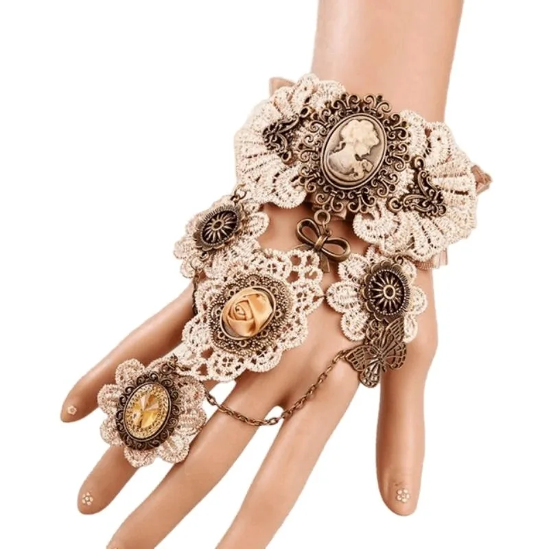 Aanzicht 4 — Steampunk armband – tandwiel