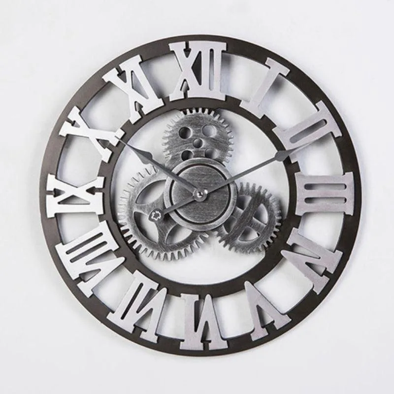 Aanzicht 2 — Steampunk horloge – tandwiel – model 2