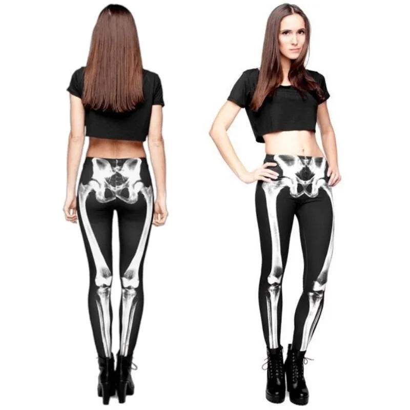 Aanzicht 2 — Legging – skelet