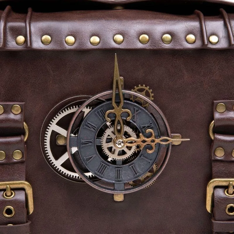 Aanzicht 8 — Steampunk tas – EDISON met portemonnee