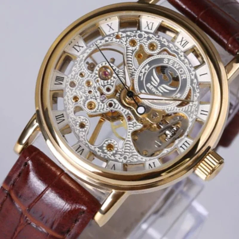 Aanzicht 8 — Skeleton horloge voor heren