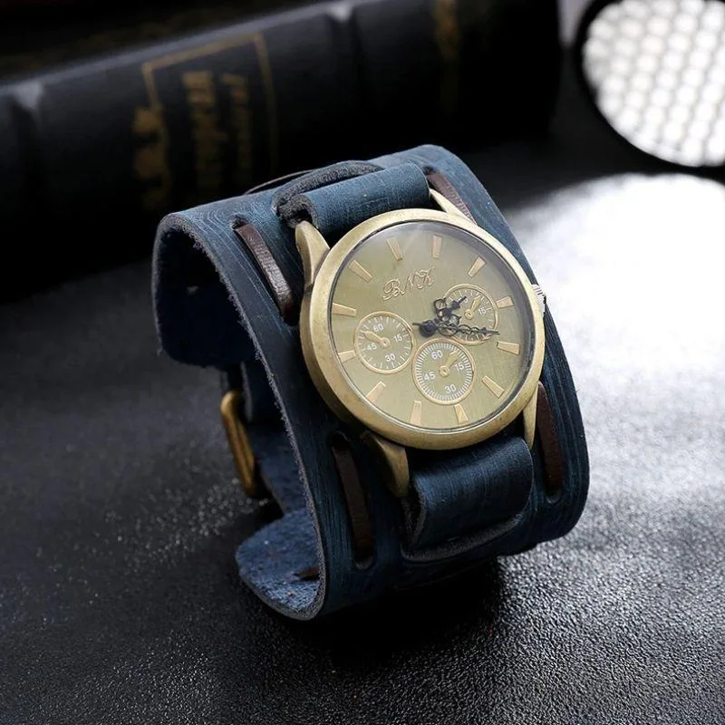 Aanzicht 4 — Steampunk polshorloge