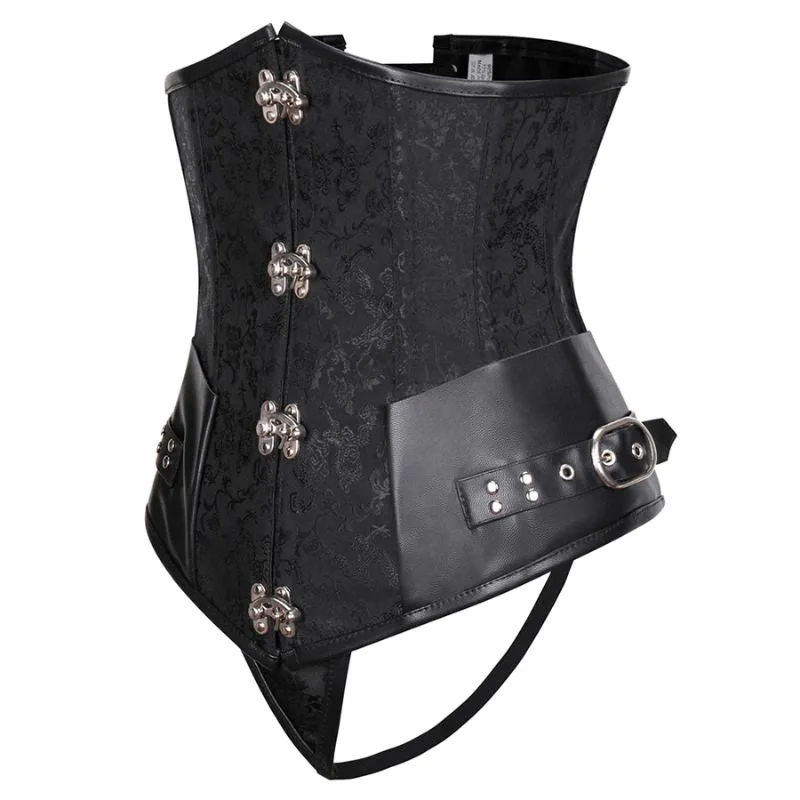 Aanzicht 7 — Steampunk korset – tailleaccent