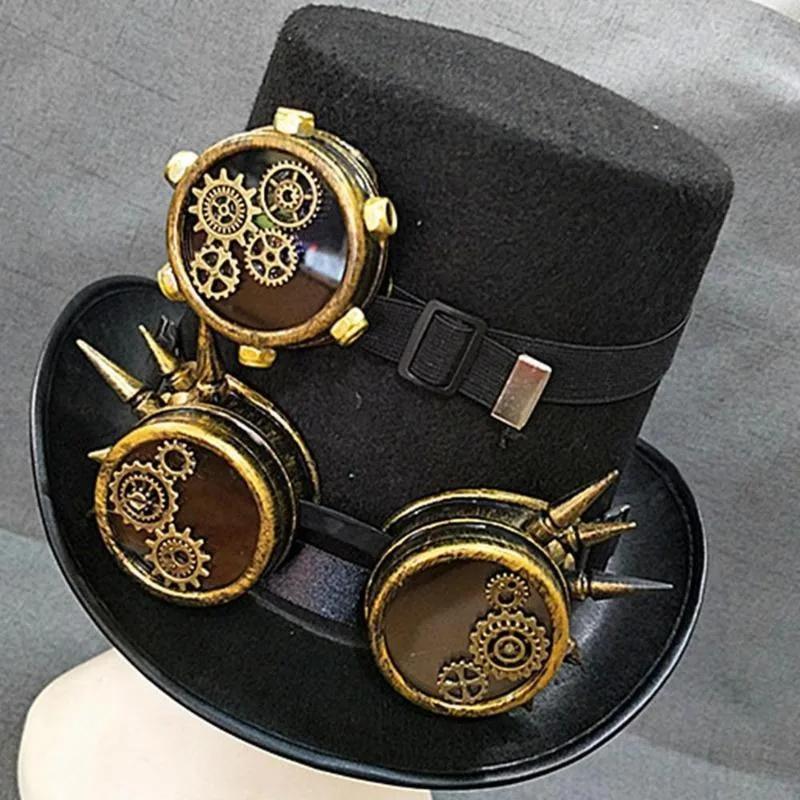 Steampunk hoed – gothic, 60 cm