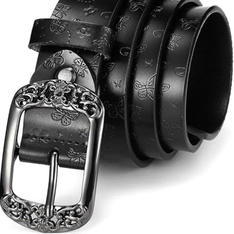 Aanzicht 3 — Steampunk riem voor dames – kunstleer