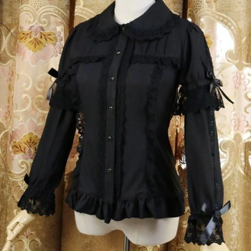 Aanzicht 6 — Steampunk blouse – Edwardiaans