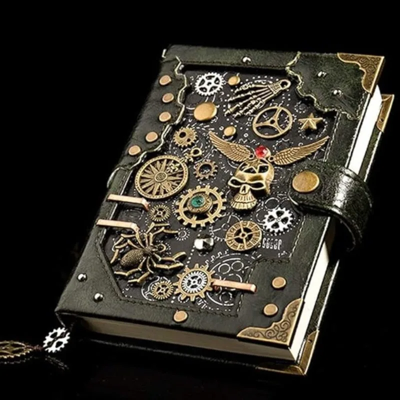 Aanzicht 5 — Steampunk notitieboek – model 2