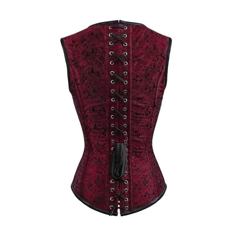 Aanzicht 5 — Steampunk korset voor dames – retro