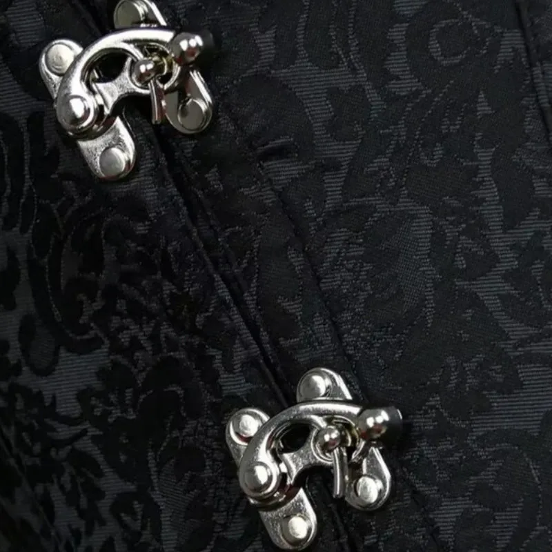 Aanzicht 9 — Steampunk korset voor dames – retro