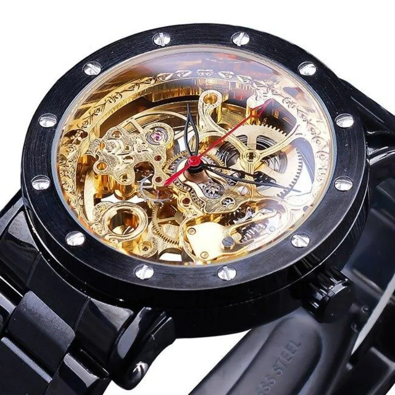 Aanzicht 2 — Skeleton horloge voor heren – automatisch