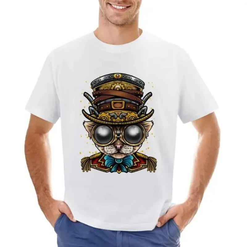 Aanzicht 7 — Steampunk-T-shirt voor heren