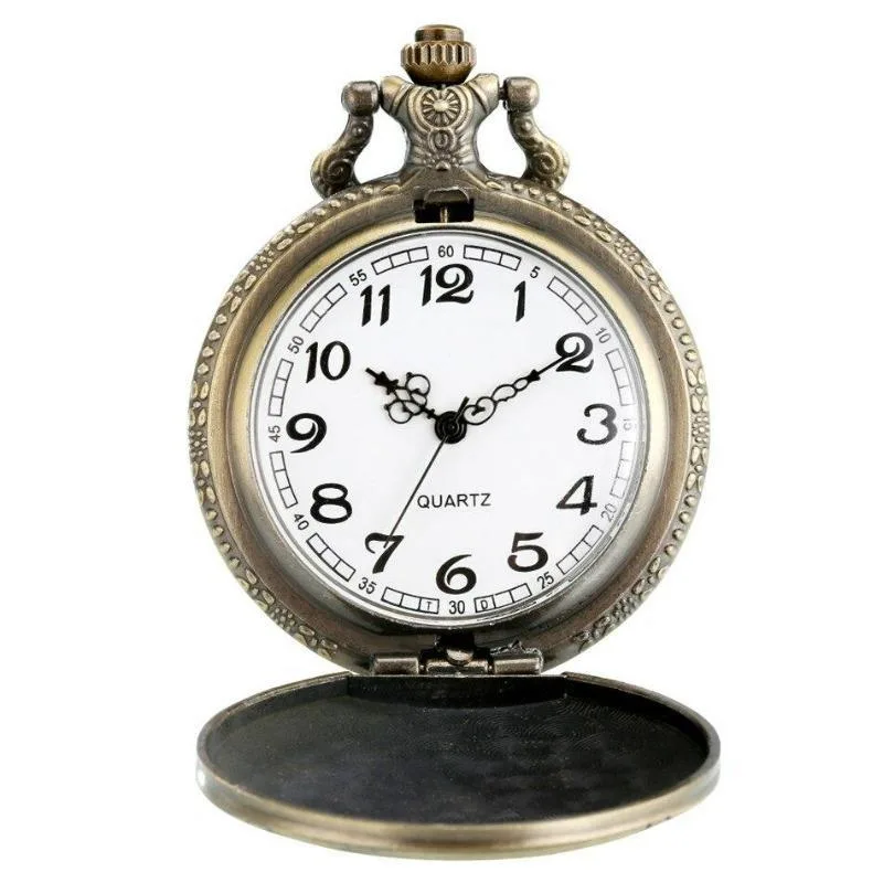 Aanzicht 2 — Steampunk zakhorloge – uilen