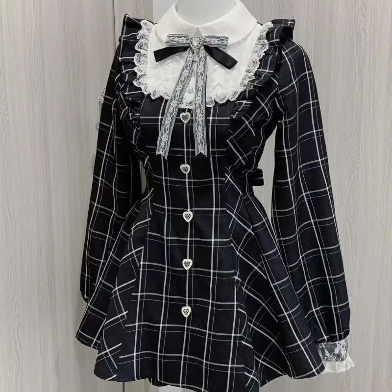 Aanzicht 3 — Steampunk jurk – lolita gothic