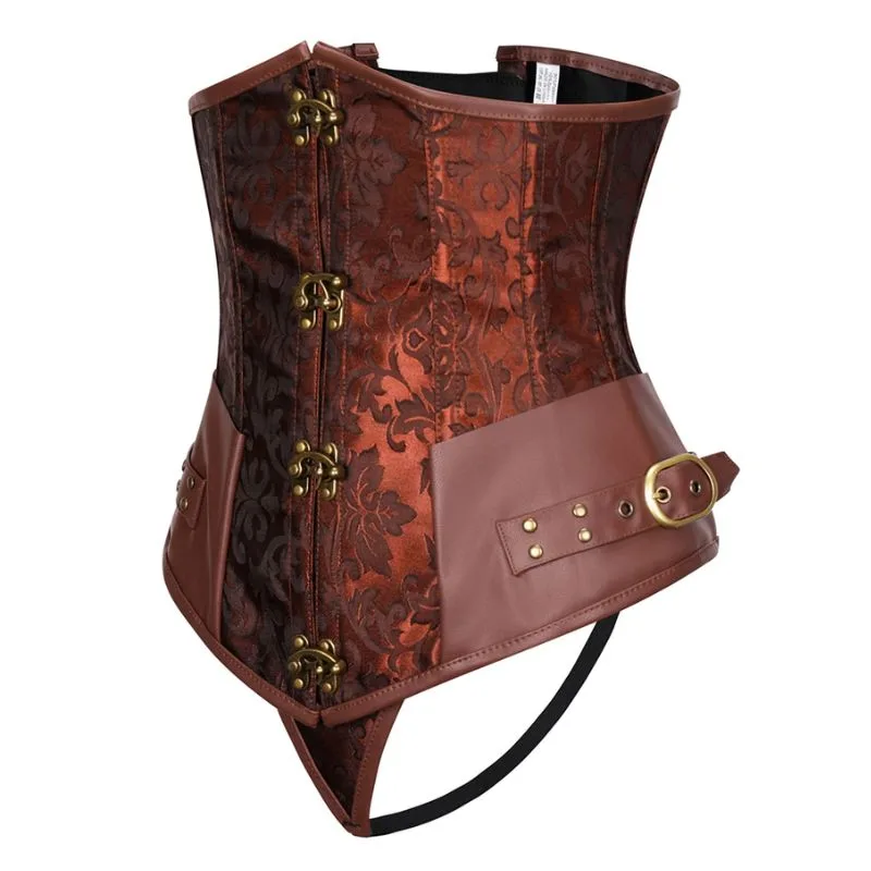 Aanzicht 4 — Steampunk korset – tailleaccent