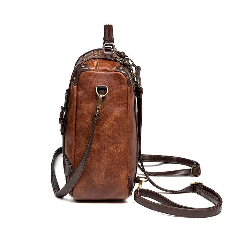 Aanzicht 6 — Steampunk tas – van PU-kunstleer