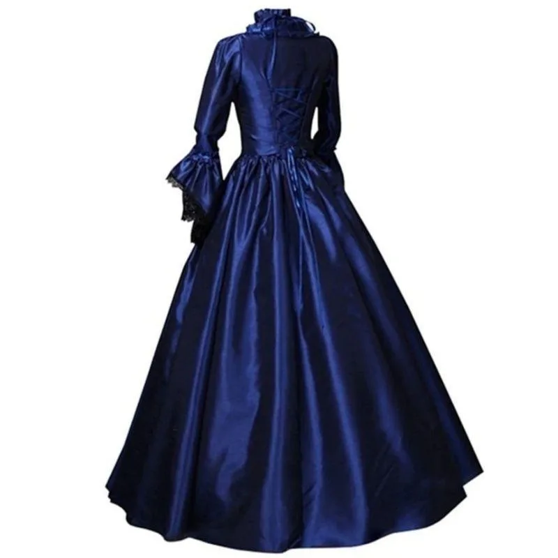 Aanzicht 2 — Steampunk jurk – Victoriaans antieke uitstraling