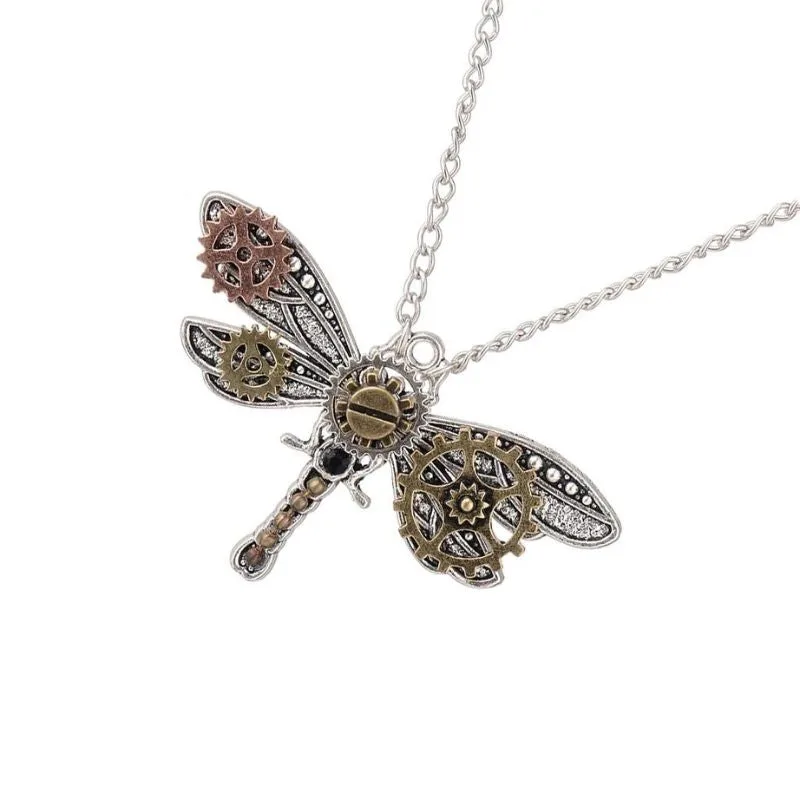 Steampunk halsketting – vlinder Steampunk halsketting – vlinder