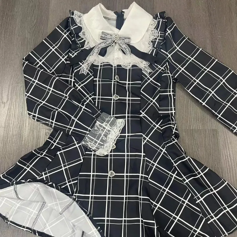 Aanzicht 4 — Steampunk jurk – lolita gothic