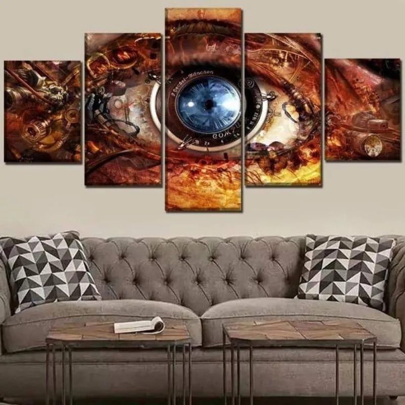 Wanddecoratie – oog Wanddecoratie – oog